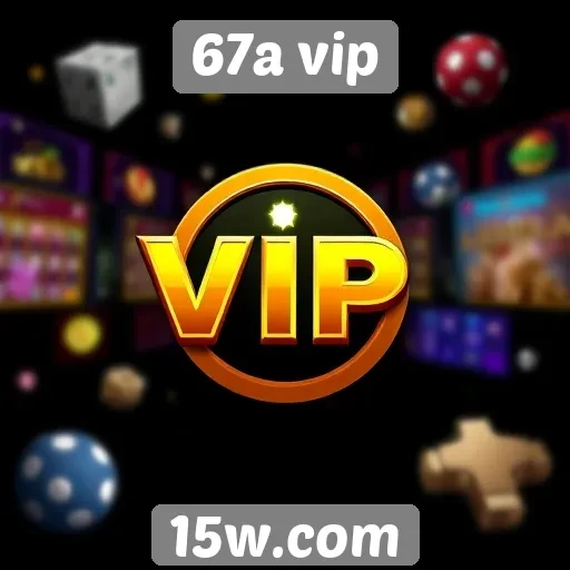Variedade de jogos disponíveis no 67a vip